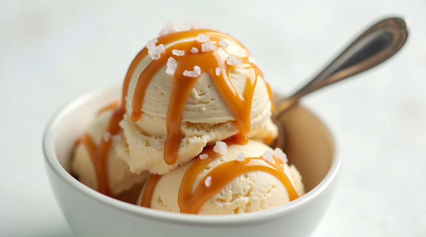 Ninja Creami Salted Caramel Ice Cream