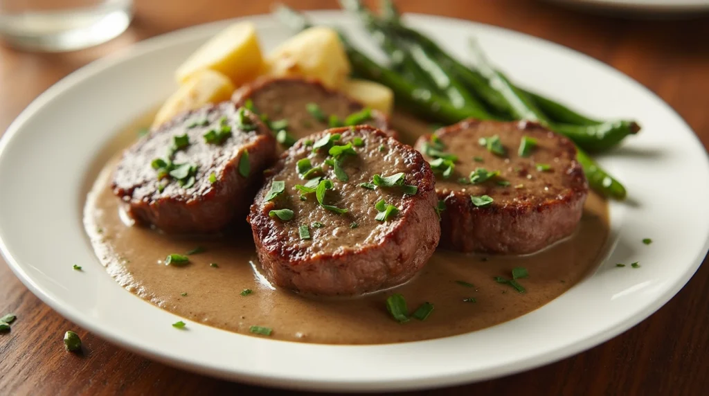 creamy garlic steak bites recipe