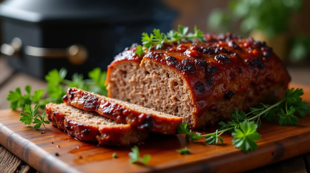 meatloaf on pellet grill