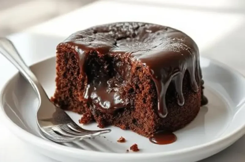 Mini Chocolate Cake Recipe for One