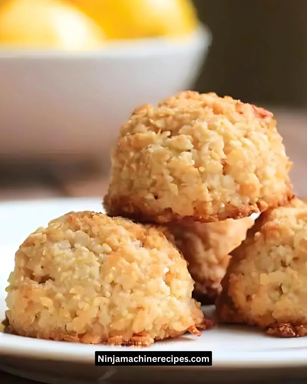 Meyer Lemon Coconut Macaroons