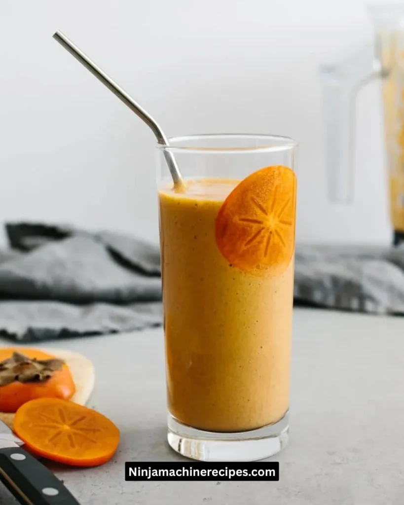 Spiced Persimmon Smoothie
