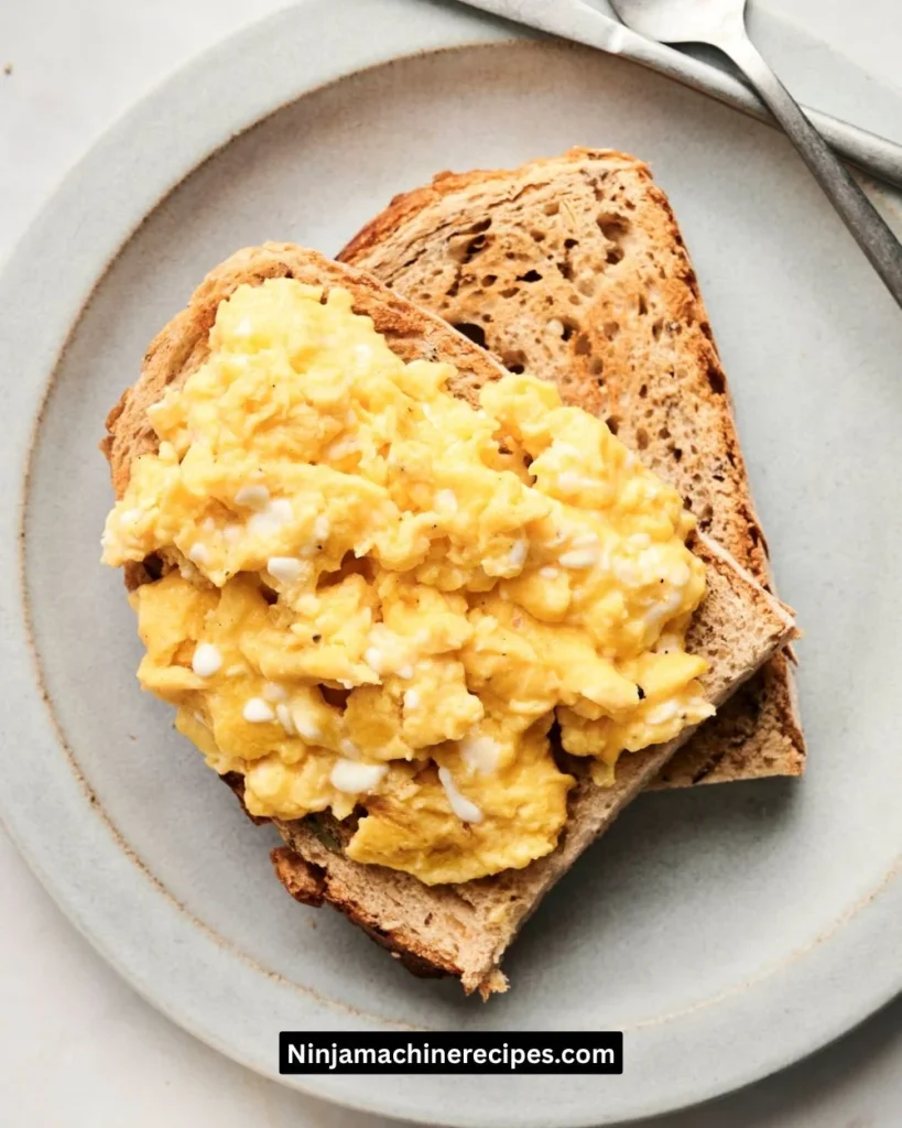 Cottage Cheese Scrambled Eggs