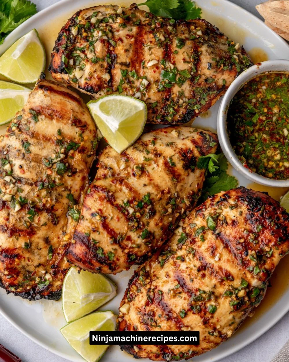 Grilled Chili Cilantro Lime Chicken