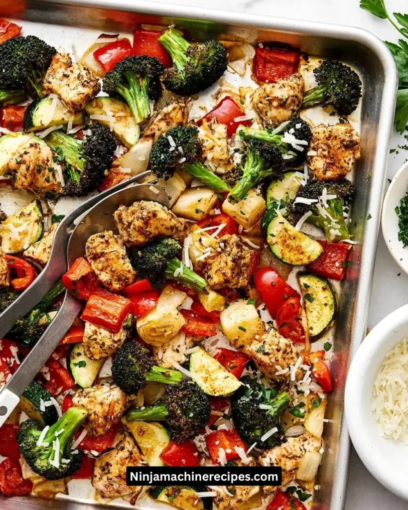 Italian Sheet Pan Chicken Breast