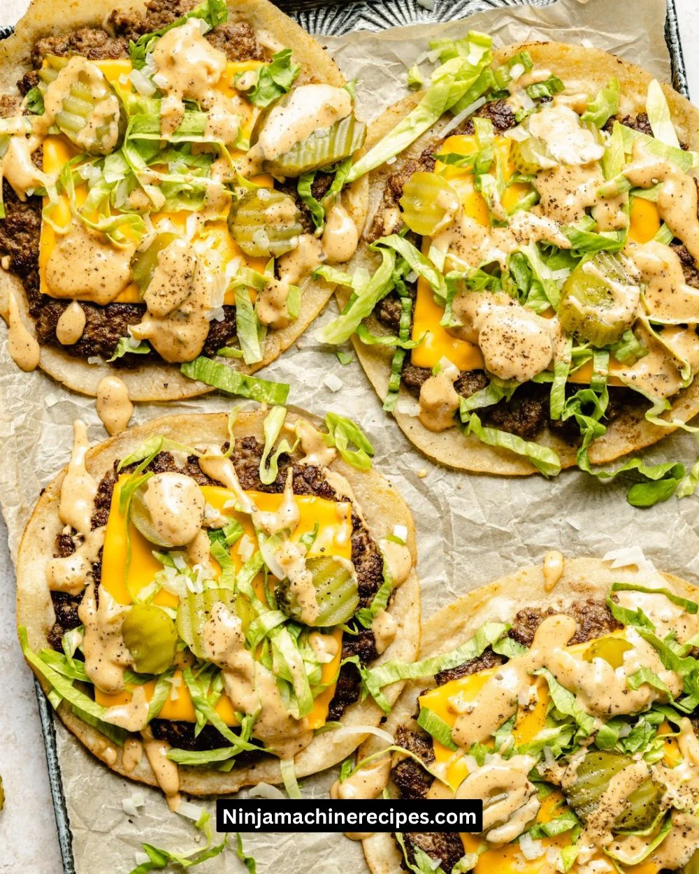 Smash Burger Tacos