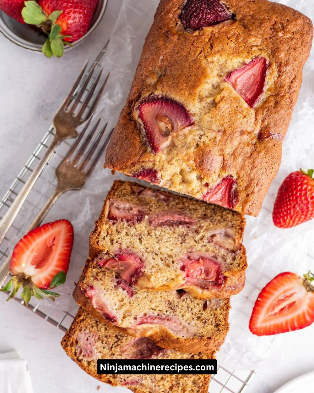 Strawberry Banana Bread