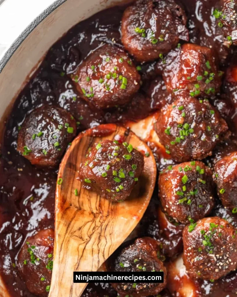 Vegan Cranberry Meatballs