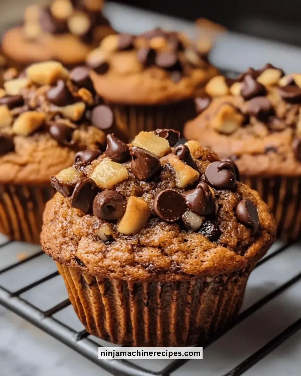 Easy Banana Chocolate Chip Muffins