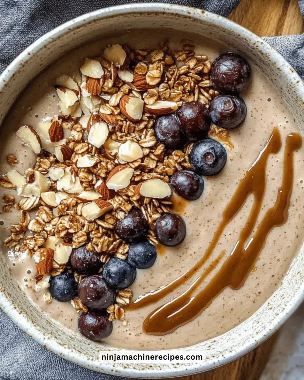 Creamy Almond Butter Smoothie Bowl