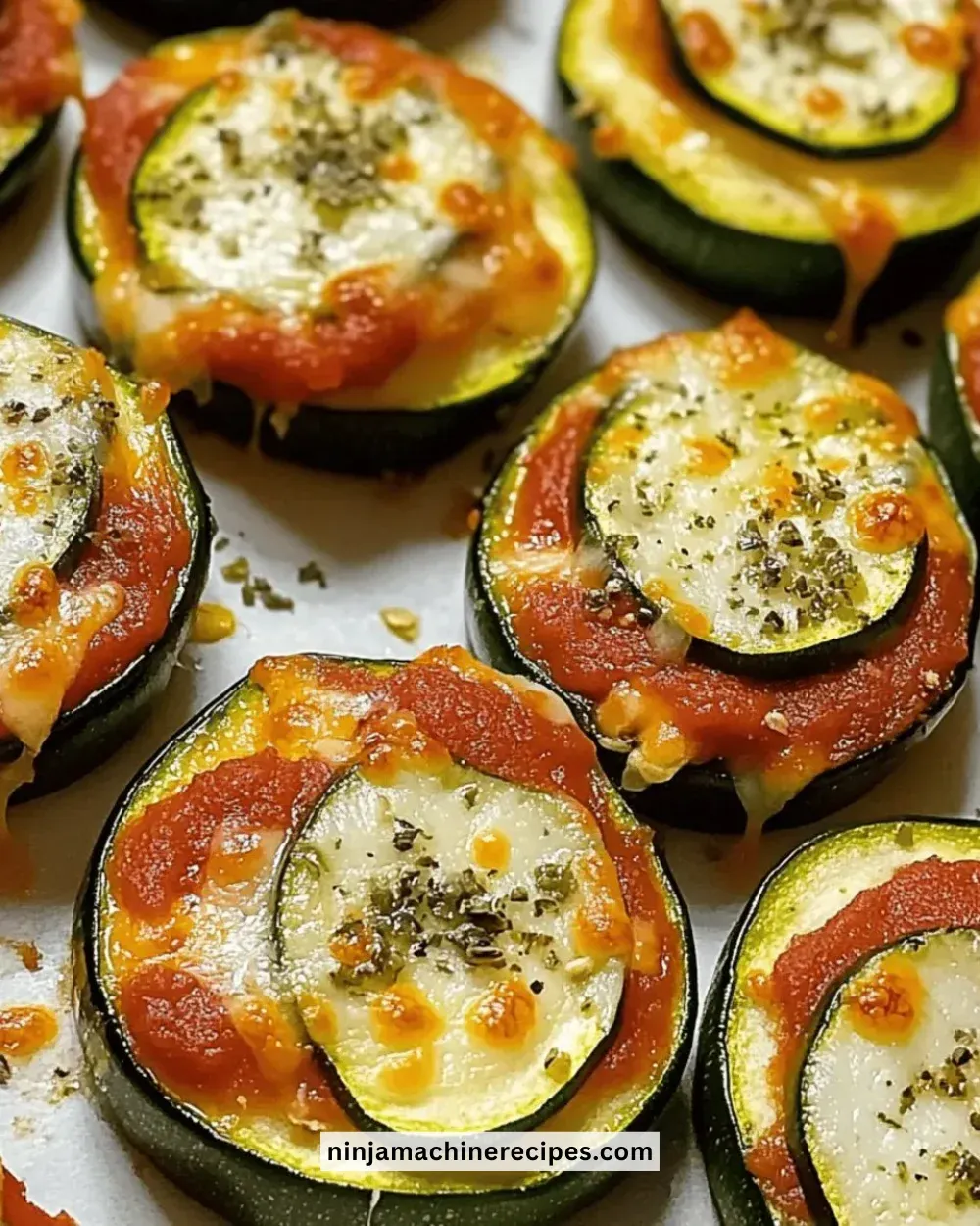 Easy Zucchini Pizza Bites