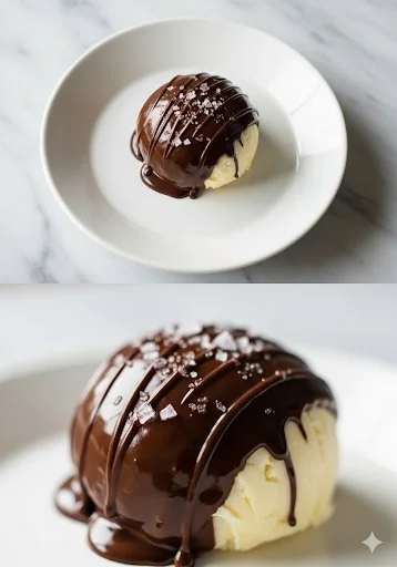 Plate of chocolate dipped Italian butter cookies for a delicious dessert.