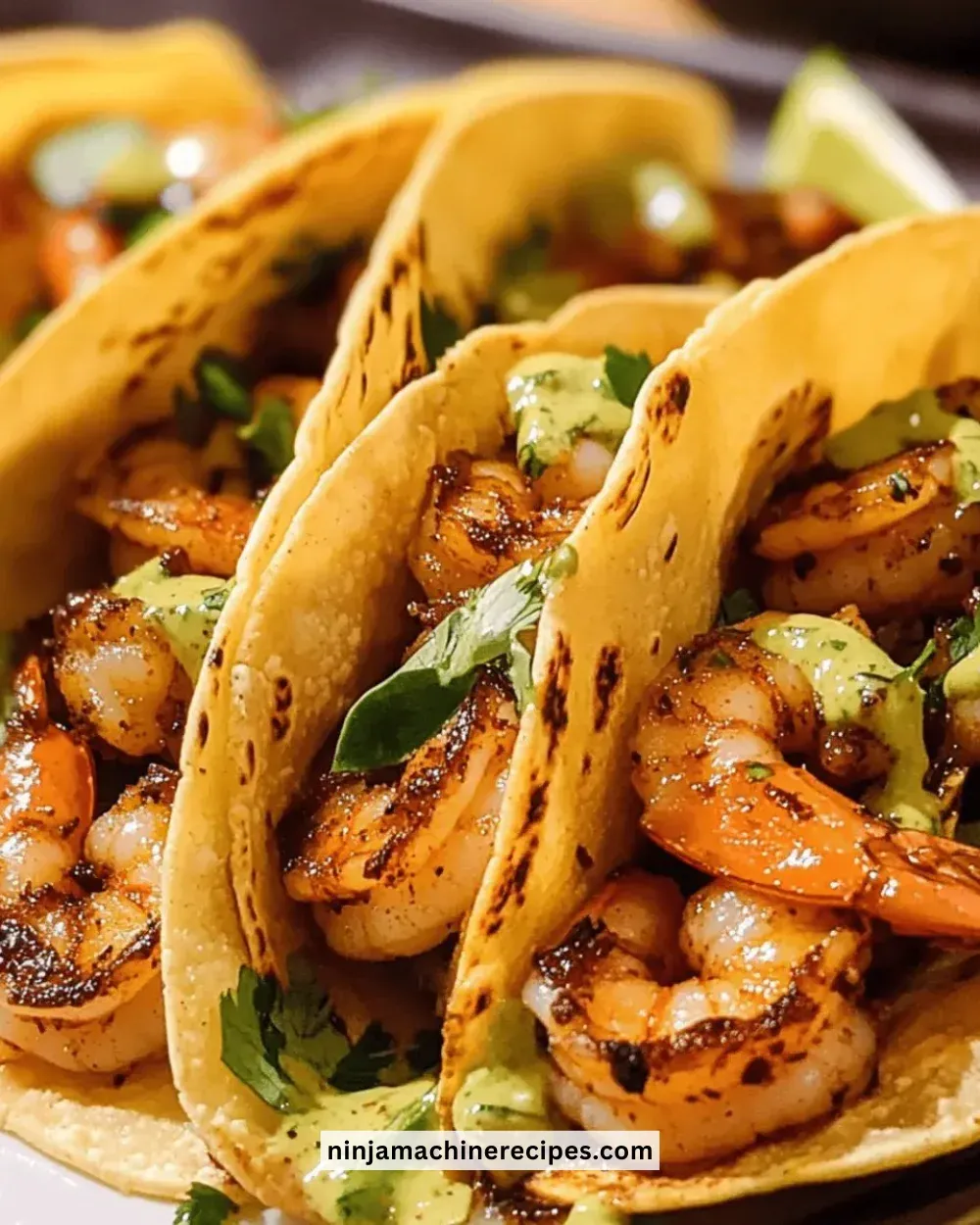 Easy Crockpot Garlic Butter Shrimp Tacos