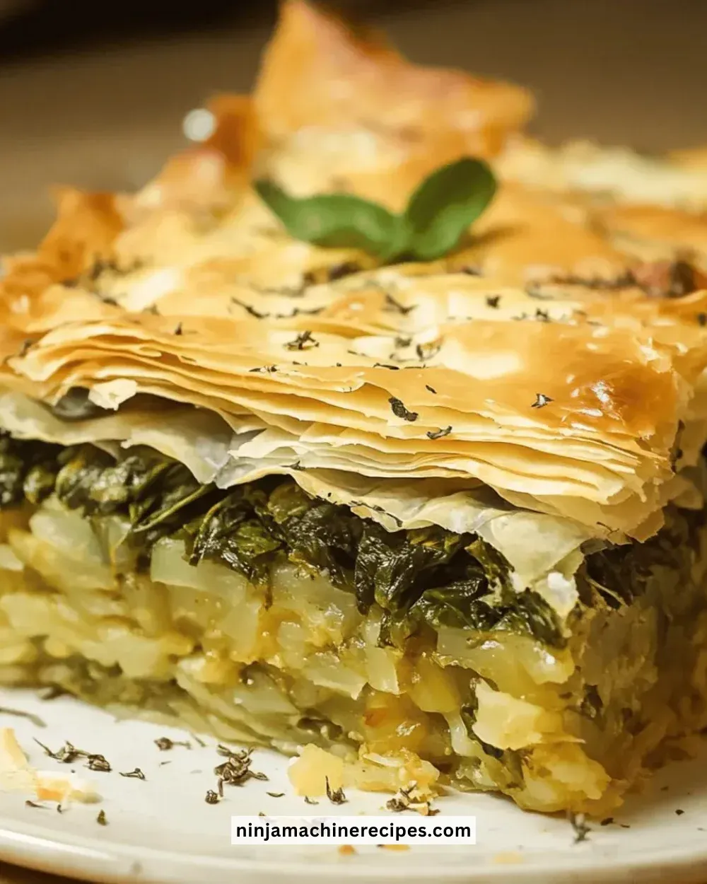 Spanakopita Vegetarian Pie Recipe
