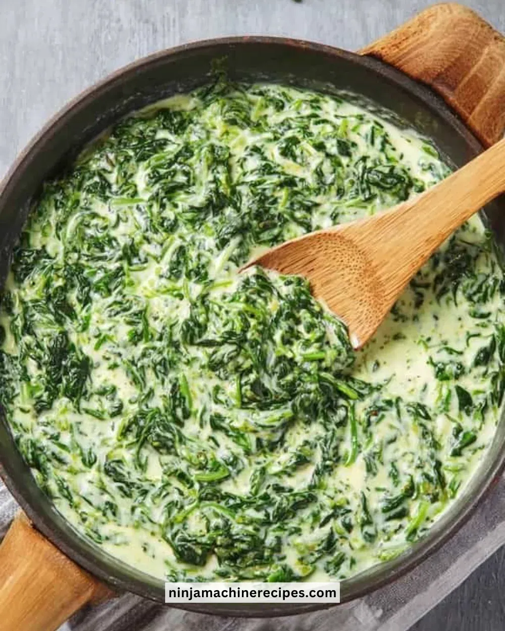 Easy Creamed Spinach Recipe
