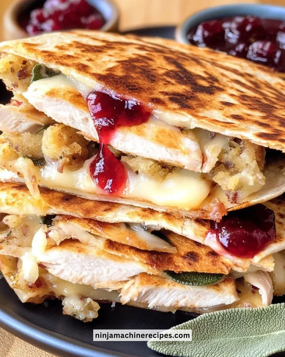 Thanksgiving Quesadillas