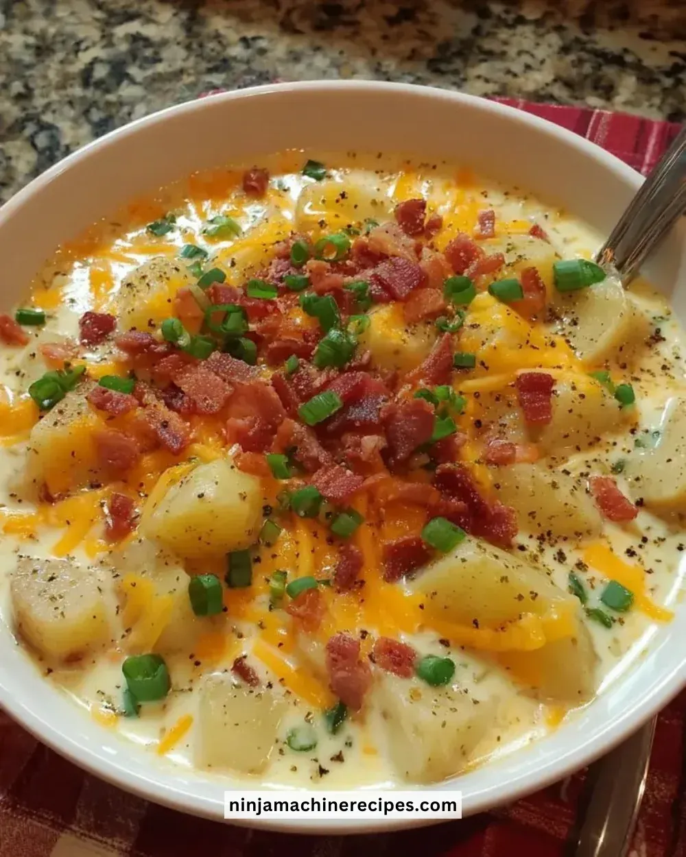 Loaded Potato Cheese Soup