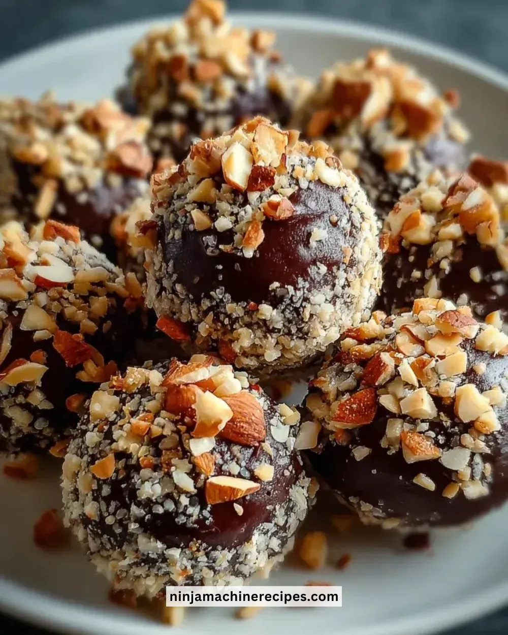 Chocolate Ricotta Fudgy Truffles