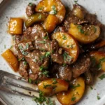 Harissa Beef Meatballs with Yogurt Sauce and Garlic