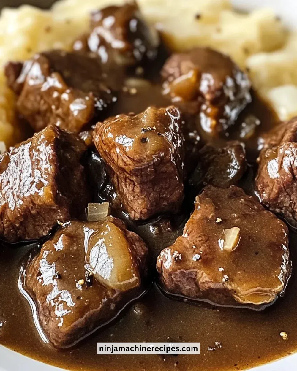Sirloin Tips in Gravy
