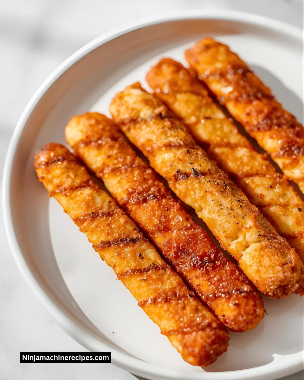 Baked Mozzarella Snack Sticks