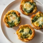 Cheesy Spinach Egg Cups
