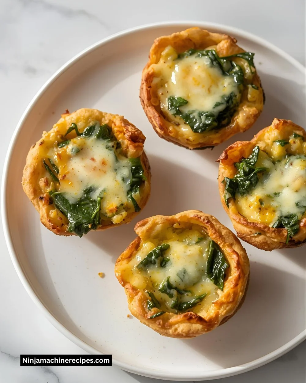 Cheesy Spinach Egg Cups
