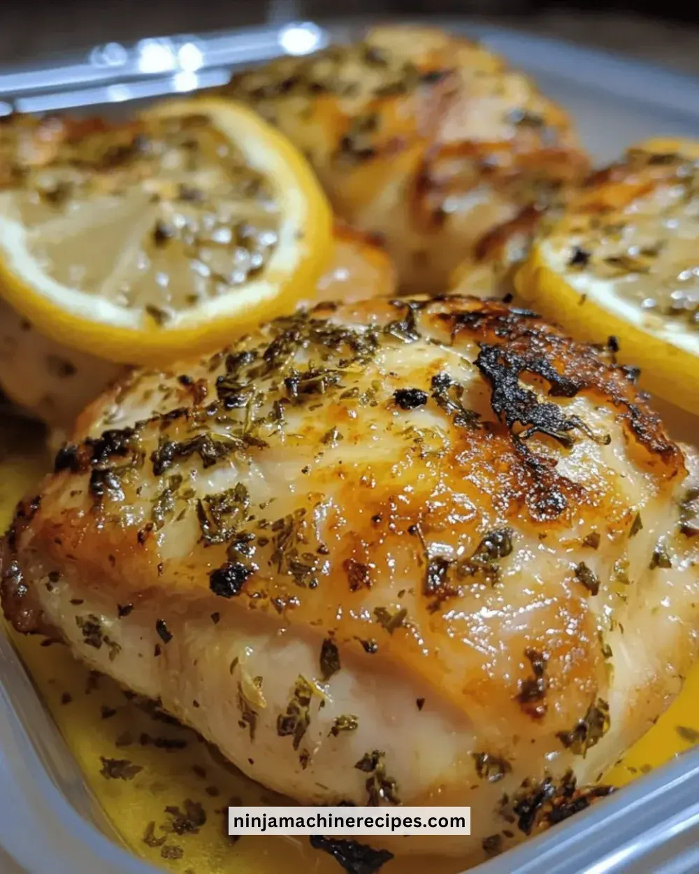 Easy Juicy Lemon Herb Chicken Thighs