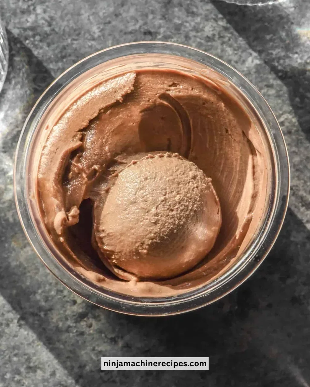 High Protein Coffee Ninja Creami blended for a nutritious boost