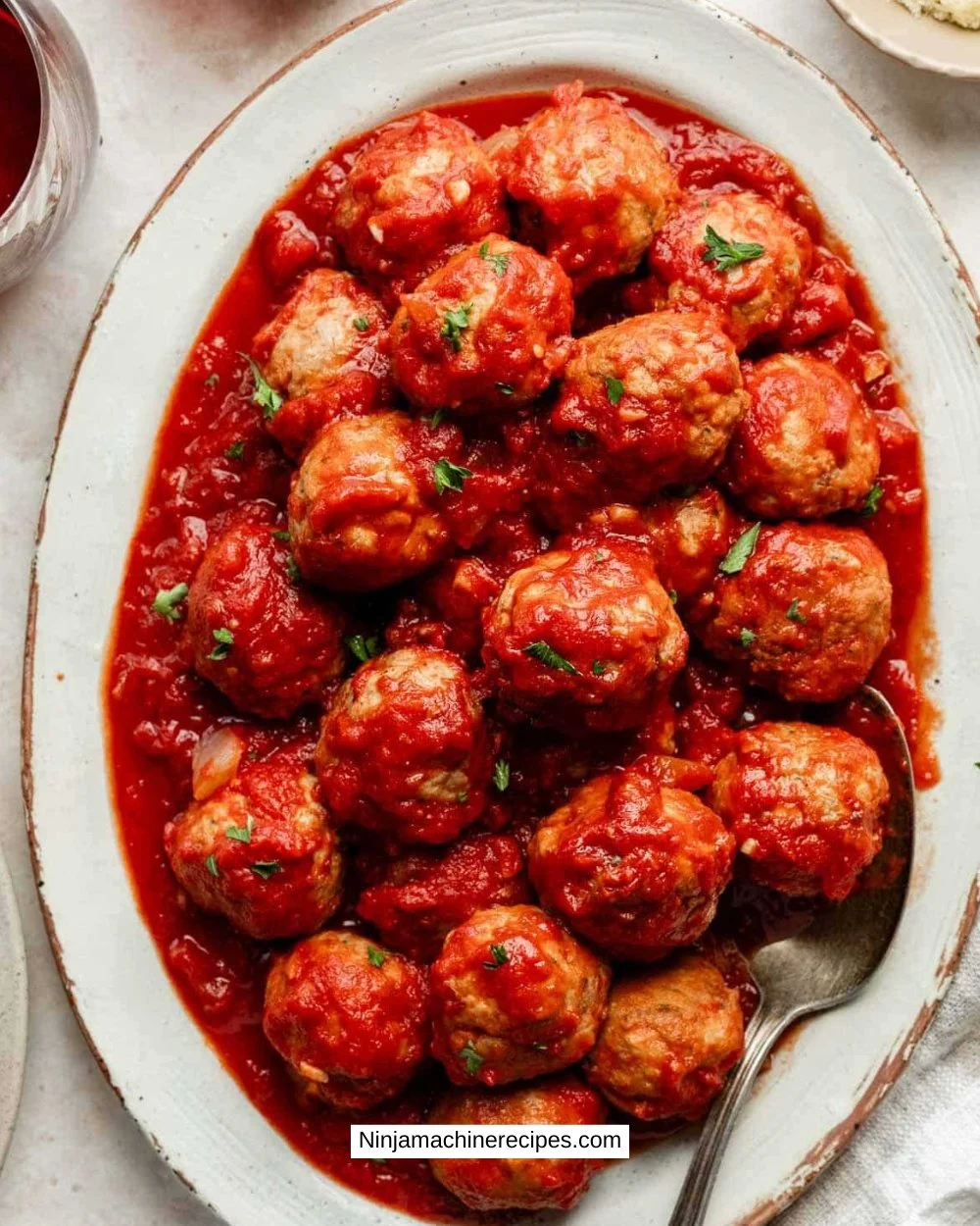 Slow Cooker Turkey Meatballs