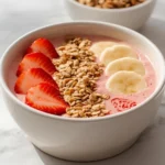 Strawberry Banana Smoothie Bowl