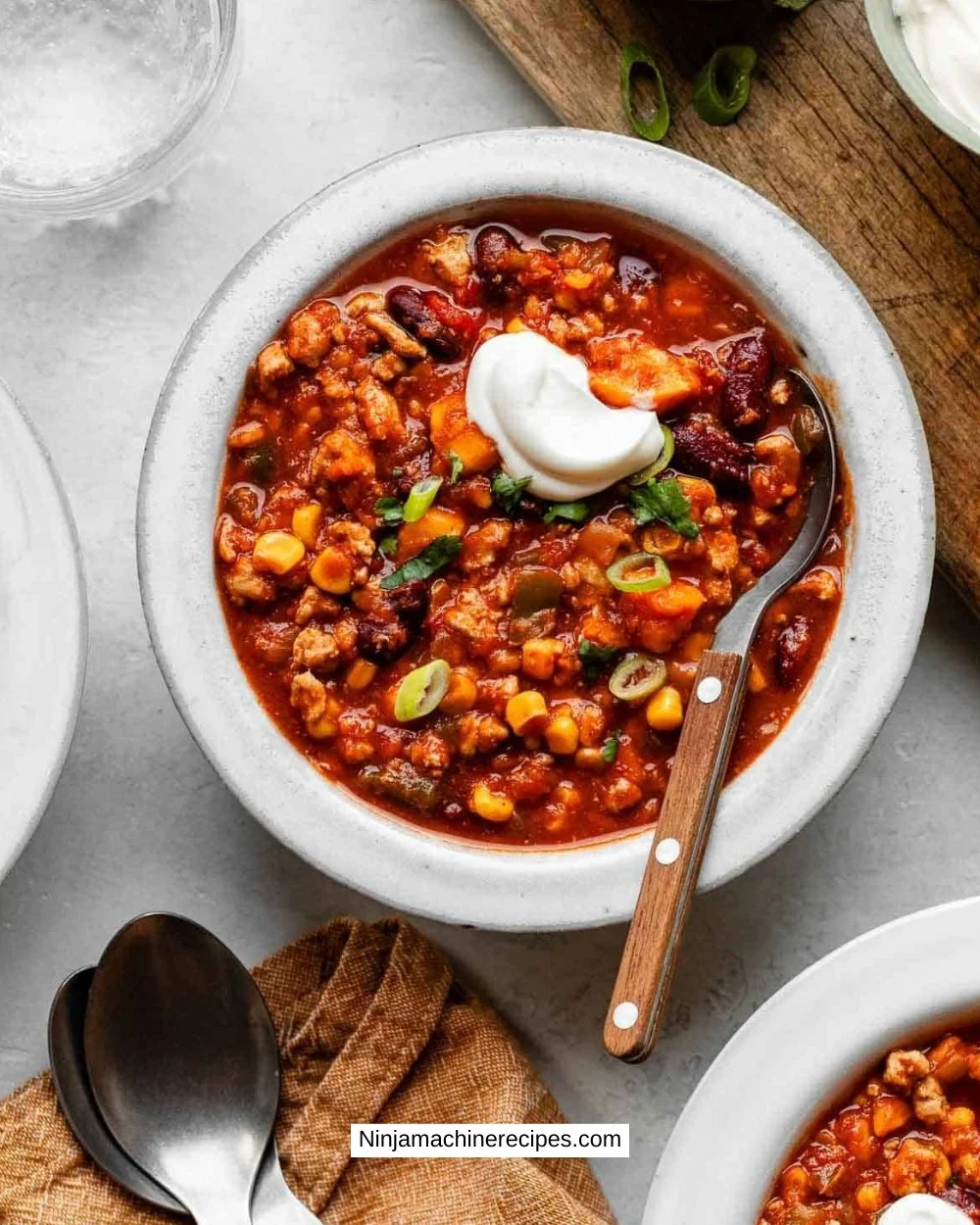 Turkey Sweet Potato Chili