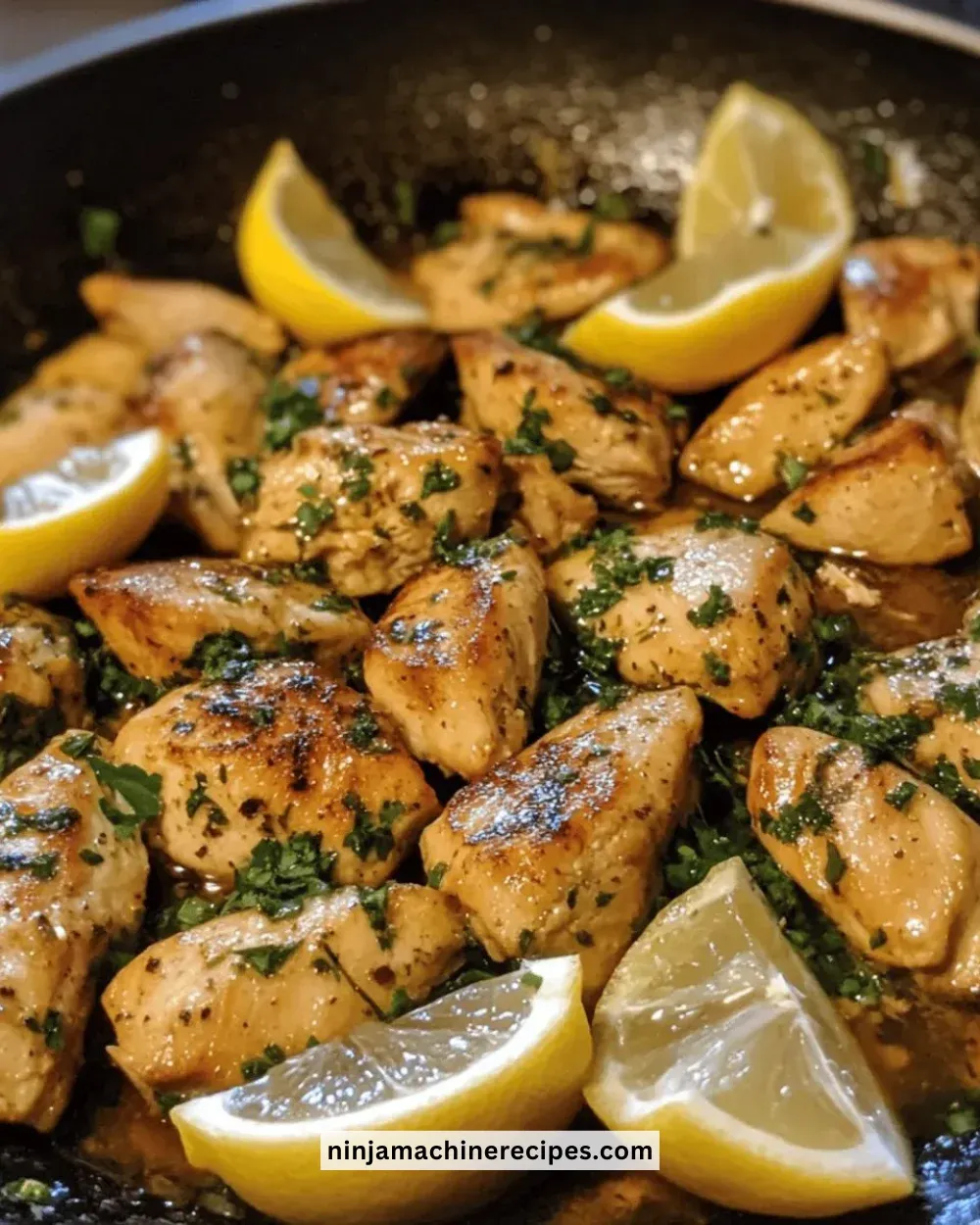 Easy Juicy Lemon Herb Chicken Skillet
