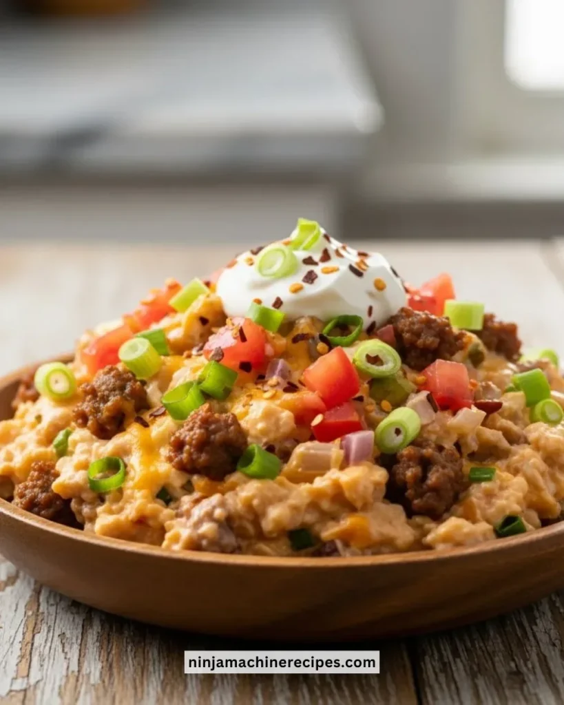 Delicious TikTok Boat Dip served in a rustic setting with fresh ingredients.