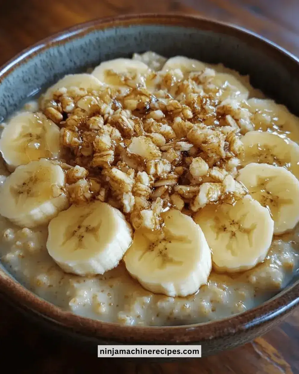 Easy Warm Maple Banana Porridge