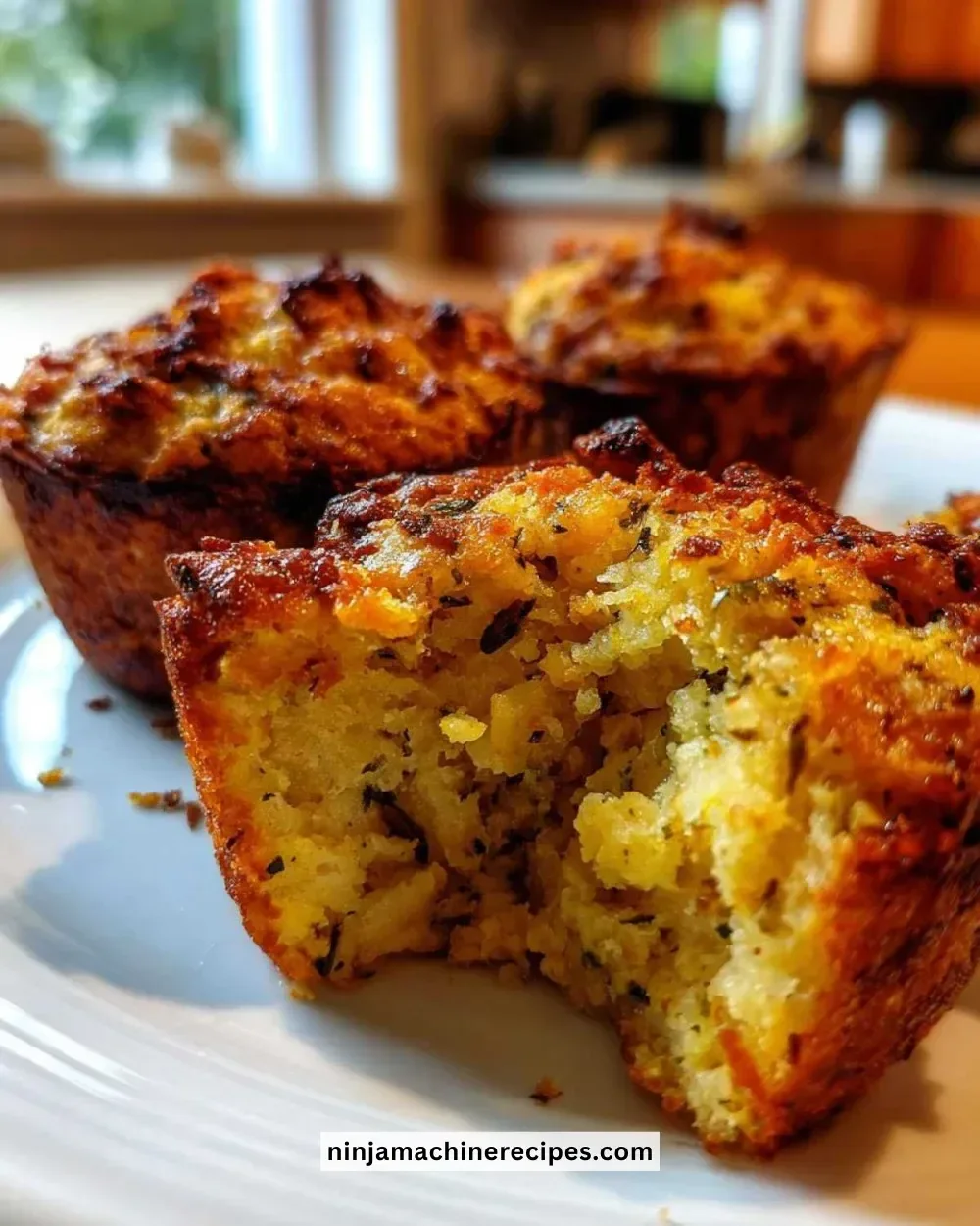Delicious next-day stuffing muffins made with leftover stuffing ingredients