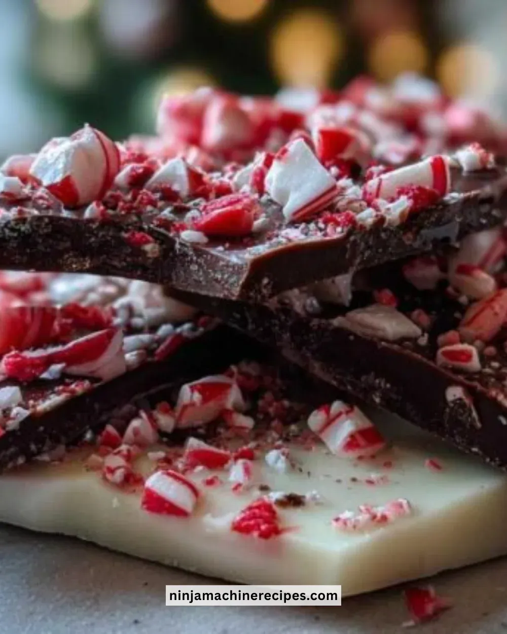 Candy Cane Chocolate Bark