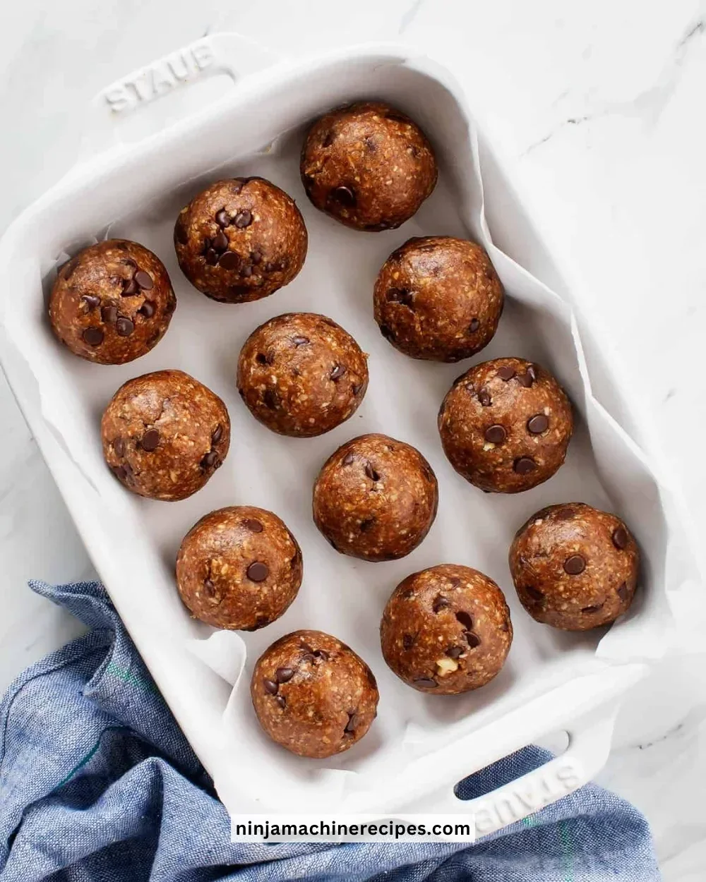 Healthy homemade energy balls with nuts and seeds for energy boost