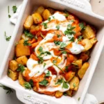 Delicious spicy potatoes seasoned to perfection for a flavorful dish