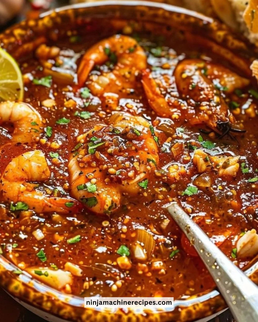 B Loves Seafood Boil Sauce enhancing a mouthwatering seafood boil.