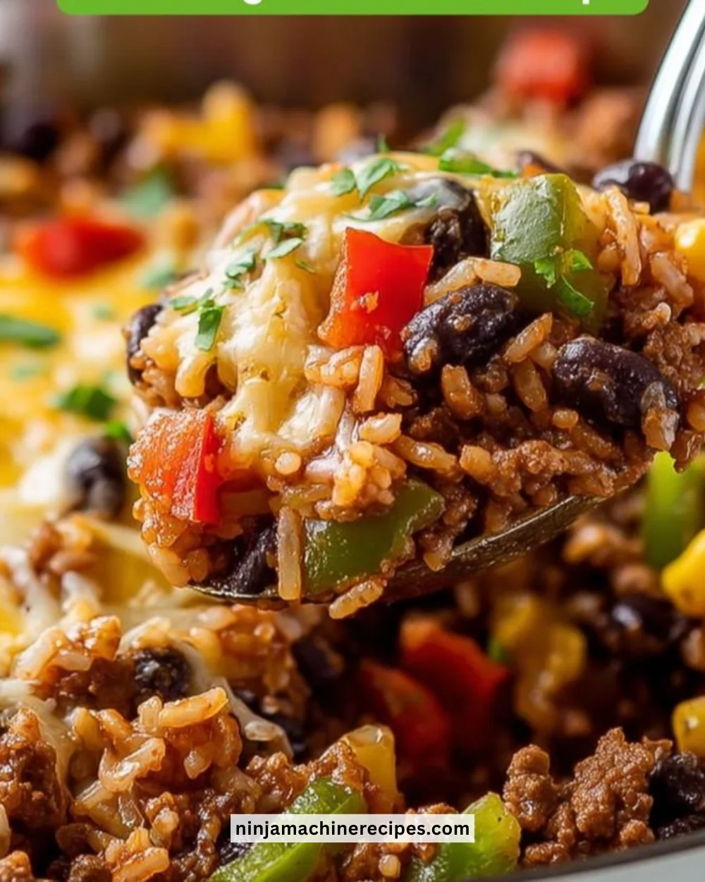 High protein unstuffed peppers recipe with fresh ingredients and spices