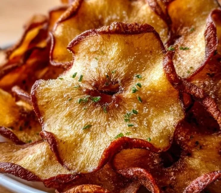 Air Fryer Apple Chips