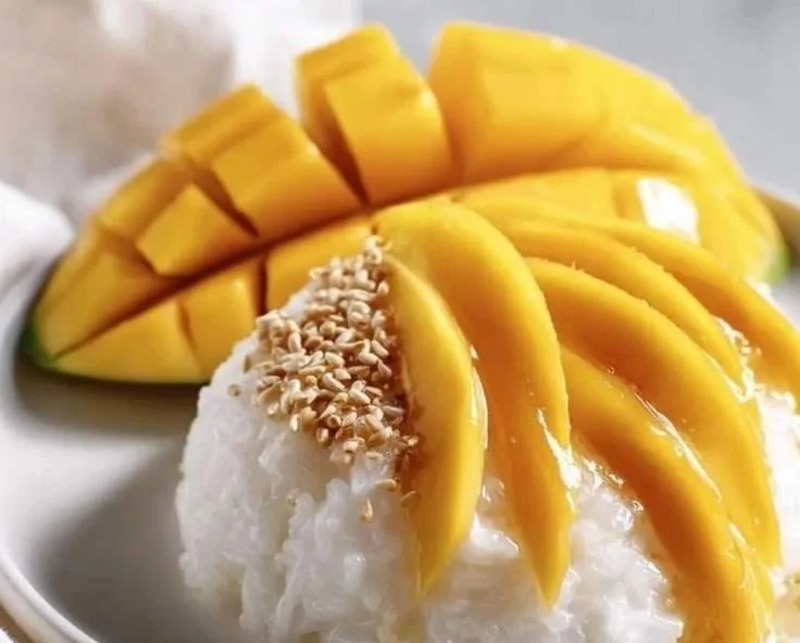 Authentic Mango Sticky Rice