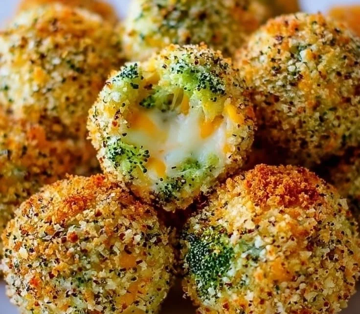 Baked Broccoli Cheese Balls