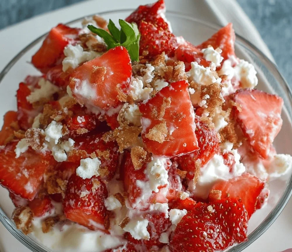 Delicious Strawberry Crack Salad