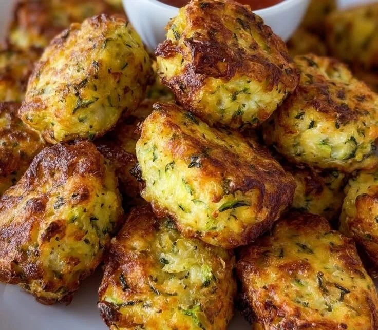 Healthy Zucchini Tots