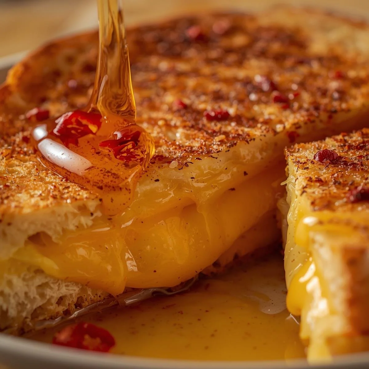 Hot Honey Grilled Cheese