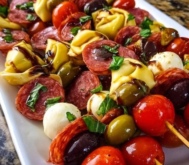 Italian Antipasto Skewers