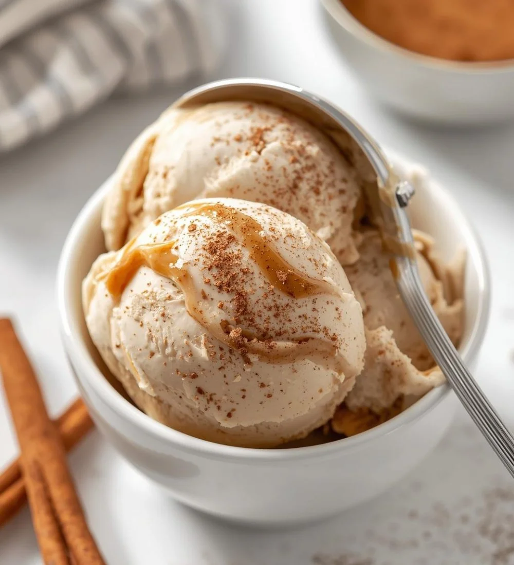 Keto Cinnamon Ice Cream