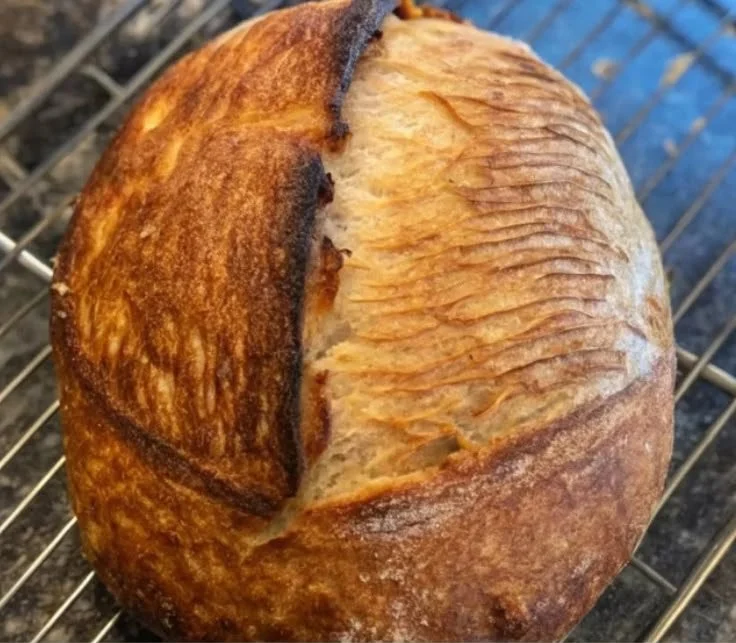 No-Bulk-Fermentation Sourdough Bread